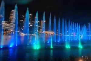 Singapur: Paseo en Crucero por el Río de la Puesta de Sol y Espectáculos de Luces
