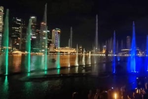 Singapur: Paseo en Crucero por el Río de la Puesta de Sol y Espectáculos de Luces