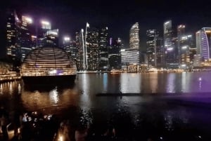 Singapur: Paseo en Crucero por el Río de la Puesta de Sol y Espectáculos de Luces