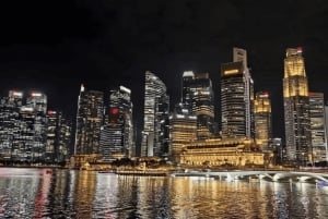 Singapur: Paseo en Crucero por el Río de la Puesta de Sol y Espectáculos de Luces