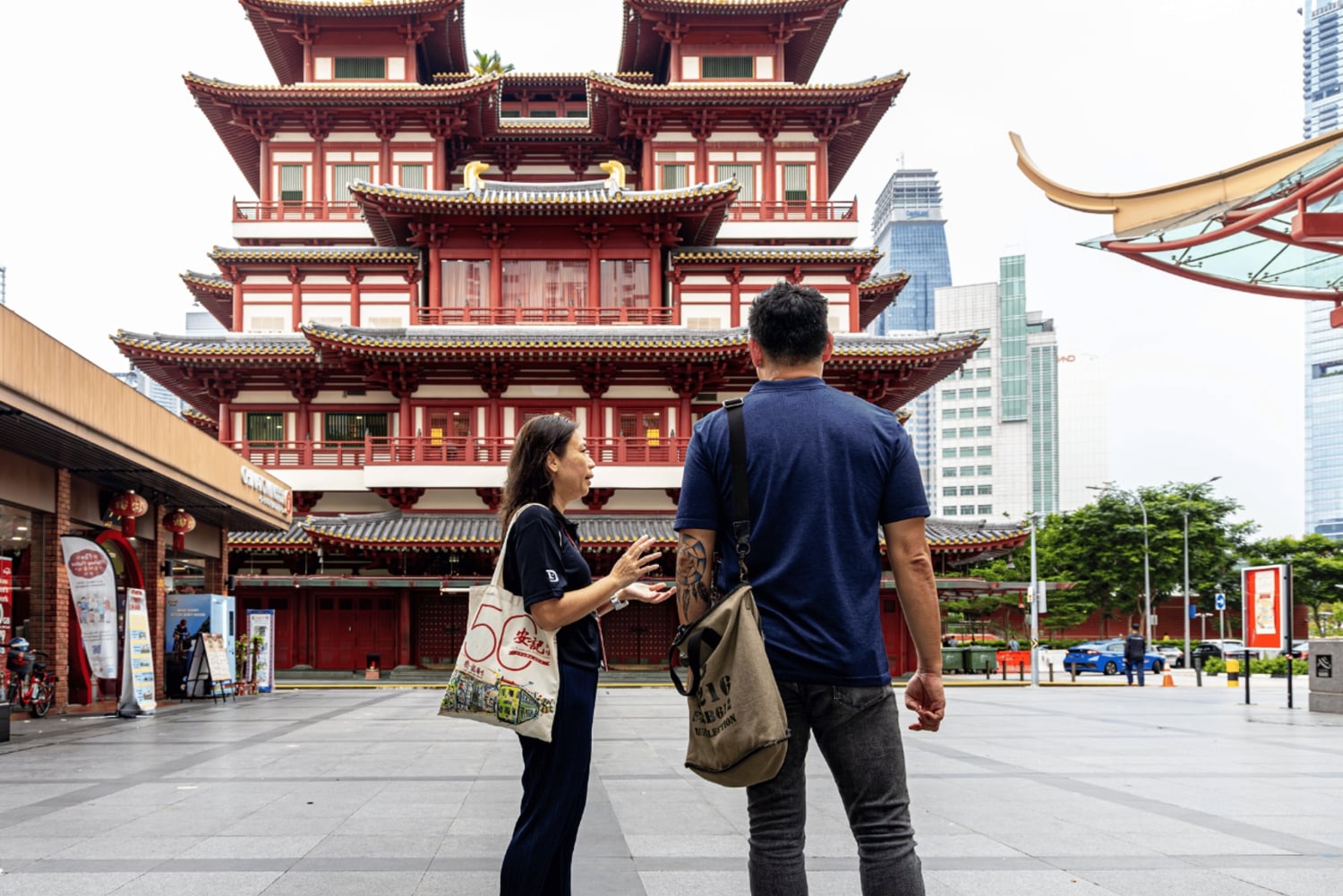 シンガポール：寺院、チャイナタウン、リトルインディアのプライベートツアーをご覧ください
