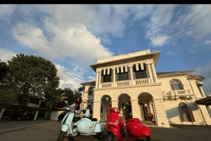 Singapour : Musée privé et visite en side-car avec thé