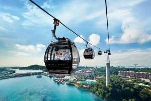 Singapur: Comida en caja de tostadas + Combo Sentosa Cable Car Sky Pass