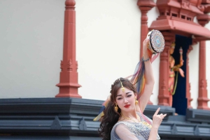 Prøve av tradisjonelle kostymer fra Singapore: Peranakan Nyonya, Hanfu