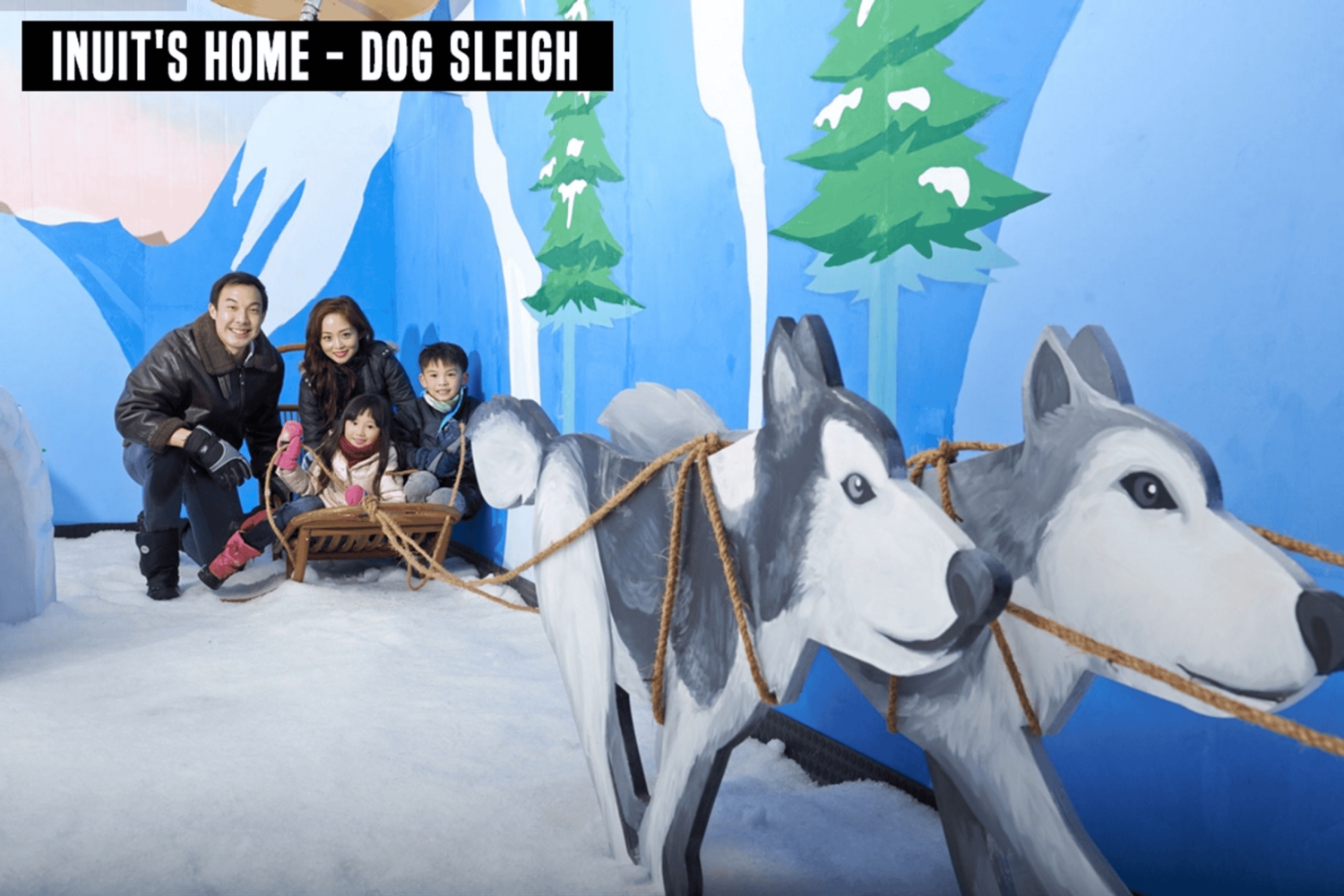 Biglietto di gioco di 1 ora per la Città delle Nevi di Singapore