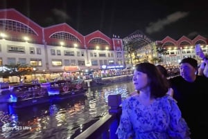 Singapore Sunset River Cruise and Glittering Light Shows