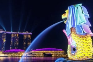 Singapore: Twilight Tour with River Cruise and Light Shows