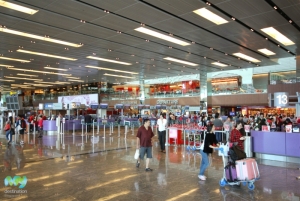 Check-In Hall T1- Changi Airport