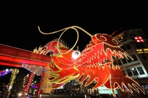 China Town during Chinese New Year