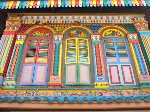 Colourful Shop House in Little India