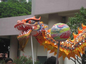 Dragon Dance on Chinese New Year