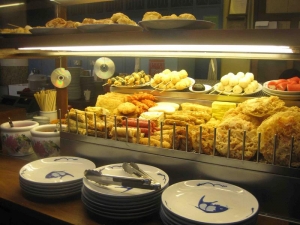 Foodstall at Singapore Flyer