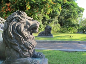 Fort Canning Park Lion Statues