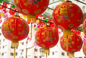Lantern at Buddha Tooth Relic Temple- CNY