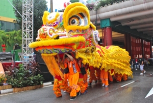 Lion Dance during Chinese New Year