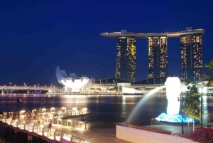 Science Art Museum, Marina Bay Sands and Merlion