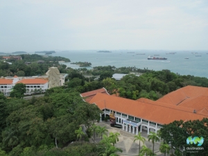 Sentosa Island from Above
