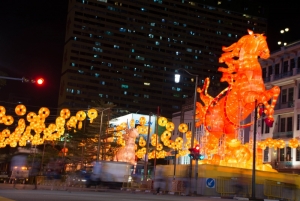 Street Light up during CNY 2014
