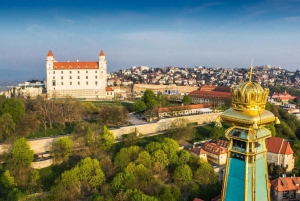 Bratislava: Excursão guiada a pé com ingresso para o castelo