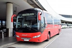 Bratislava: Bus Transfer to/from Vienna Airport