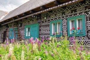 Bratislava: Čičmany, Palazzo di Bojnice e tour di un giorno sui Tatra alti