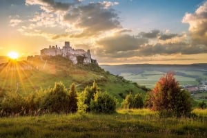 Bratislava: Höga Tatra, Demänovská-grottan och Spiš-slottet
