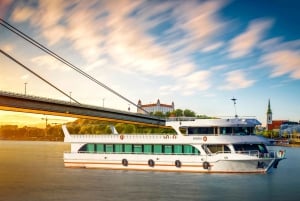 Bratislava: Gourmetmiddag med gås och kryssning på Donau