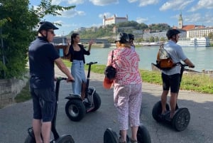 Bratislava: Segway-turer vid floden, slottet eller hela staden