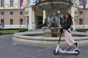 Bratislava: Riverside, Castle or Complete E-Scooter Tour