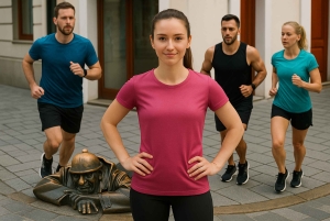 Bratislava: Lauftour mit Blick auf Altstadt und Burg