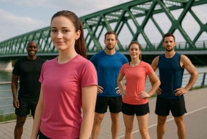 Bratislava: Lauftour mit Blick auf Altstadt und Burg