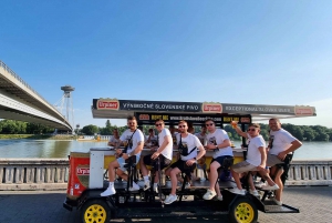 Bratislava: Ultimate Private Beer Bike tour