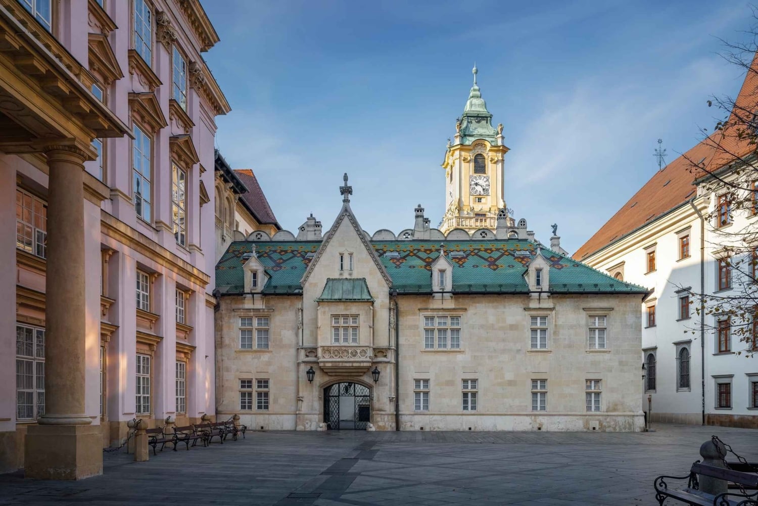 Bratislava : promenade hivernale, palais des Primats et spécialités locales