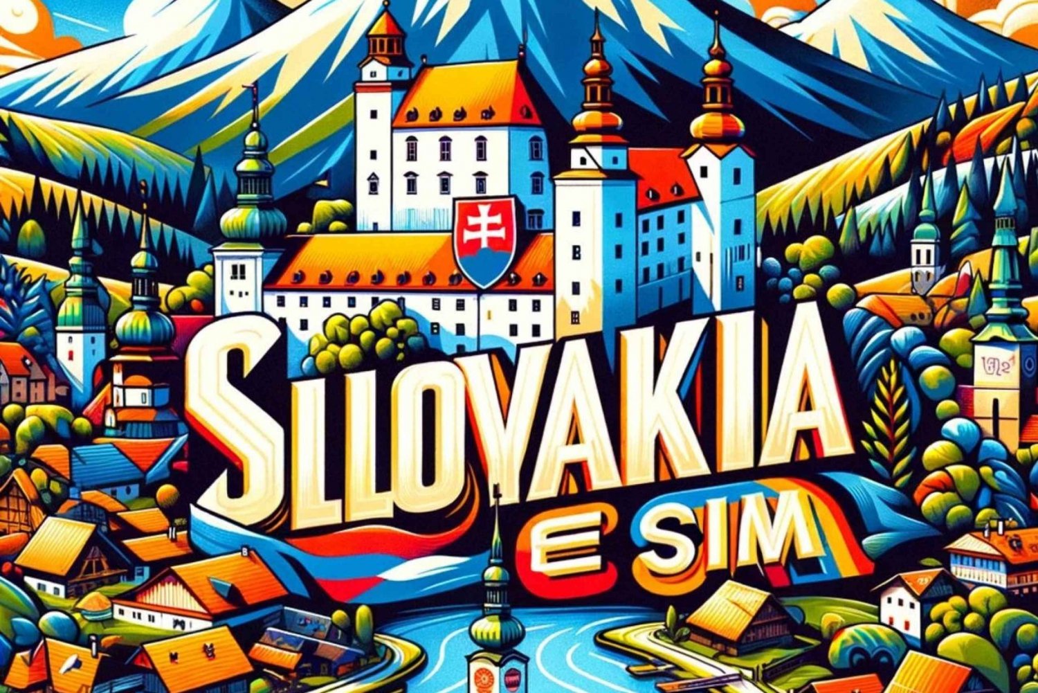 eSIM Slovakia Rajoittamaton data