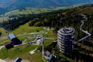 Vanuit Krakau: Slowakije Treetop Walk en Zakopane Tour