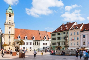 Från Wien: Guidad tur med fotografering i Budapest och Bratislava