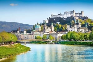 De Viena: Excursão de um dia a Melk, Hallstatt e Salzburgo