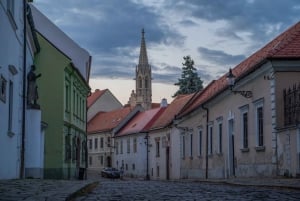 Höjdpunkter i Bratislavas gamla stadskärna med slott
