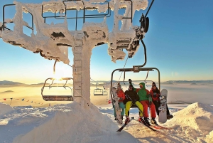 Krakau: Kubínska Hoľa Skigebiet Tagestour mit Gutschein