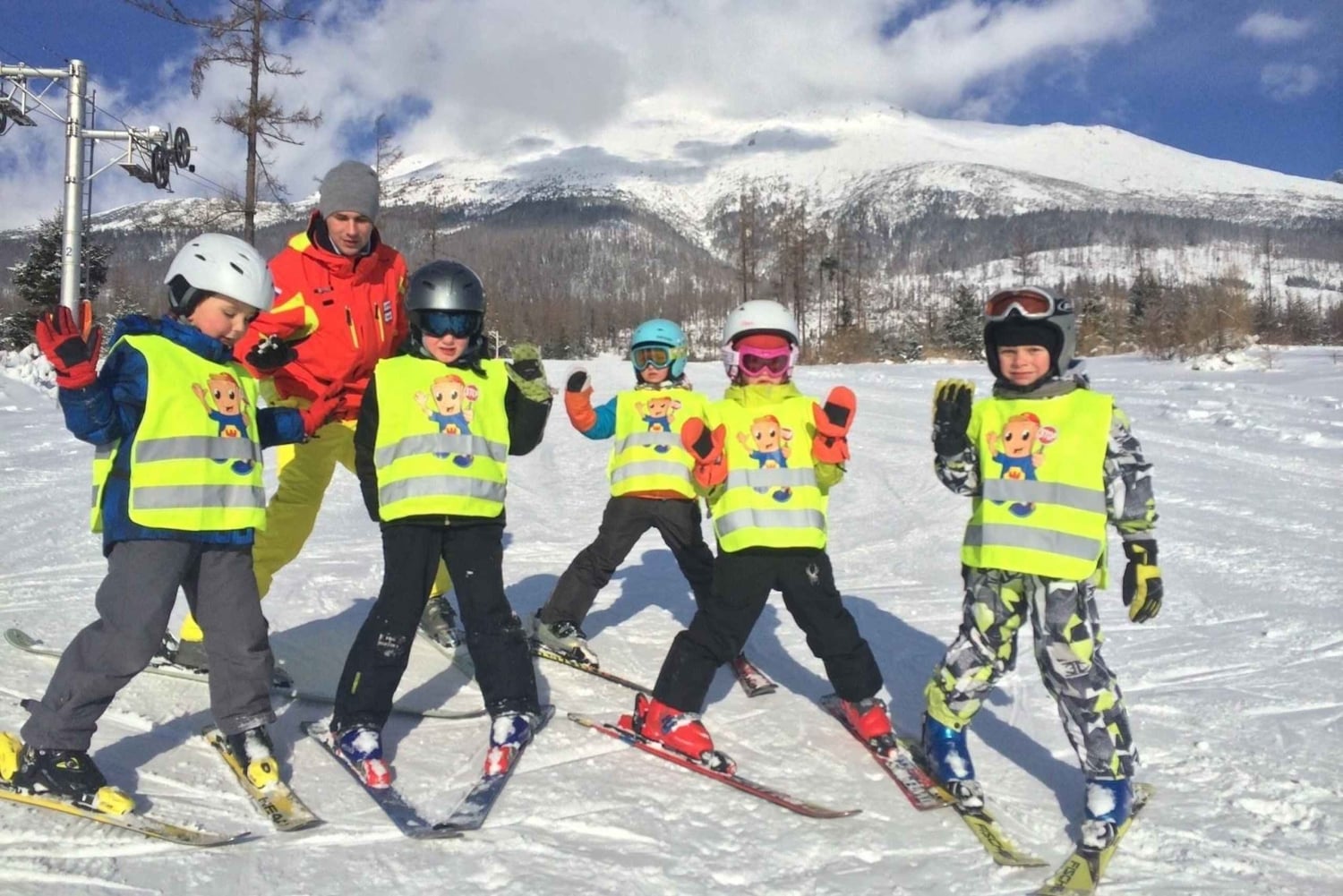 Татранская Ломница: частный урок катания на лыжах для детей всех уровней