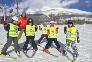 Татранская Ломница: частный урок катания на лыжах для детей всех уровней