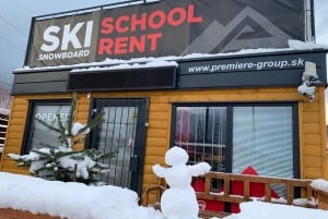 Татранская Ломница: частный урок катания на лыжах для детей всех уровней