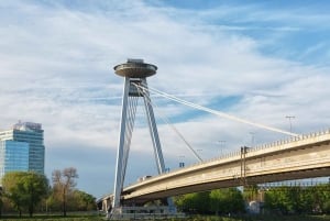 UFO Observation Deck Bratislava Private Tour mit Eintritt