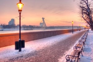 Wien: dagstur til Bratislava og Budapest med guide