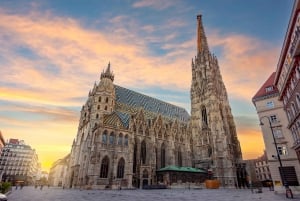 Vienna River Cruise, Walking tour with St. Stephan Cathedral