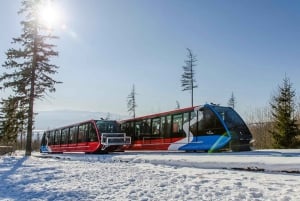 Zakopane: tour del tempio di ghiaccio di Hrebienok in funicolare