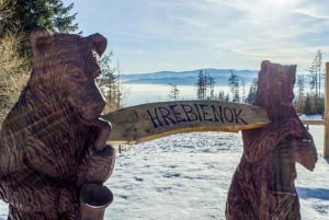 Zakopane: tour del tempio di ghiaccio di Hrebienok in funicolare