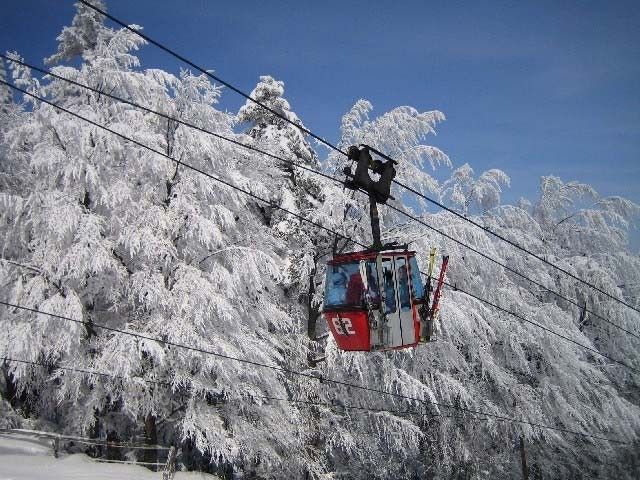 Mariborsko pohorje Ski Resort ? Amazing view from the ski gondola