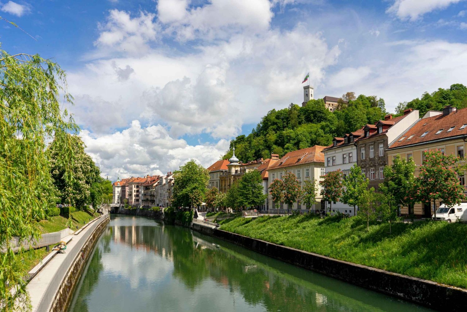 Det bedste af Ljubljana: Privat tur med Ljubljanas fødte guide