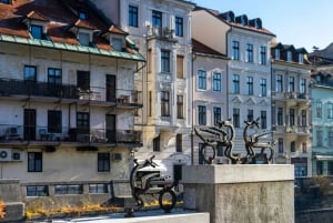 Det bedste af Ljubljana: Privat tur med Ljubljanas fødte guide